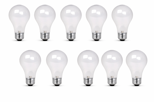 Feit Electric A19 43w Halogen Medium Base Frosted 16-pack