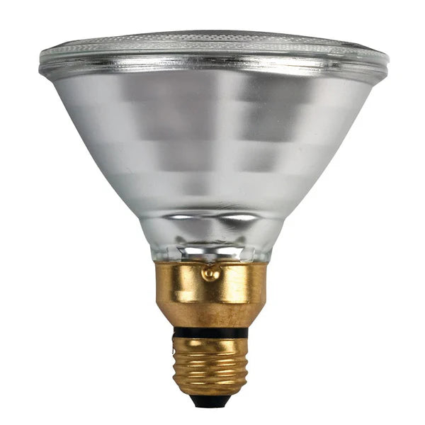 Halco S PAR 38 Flood Light Bulb 80W/120V Silver Reflector Medium Base #70351