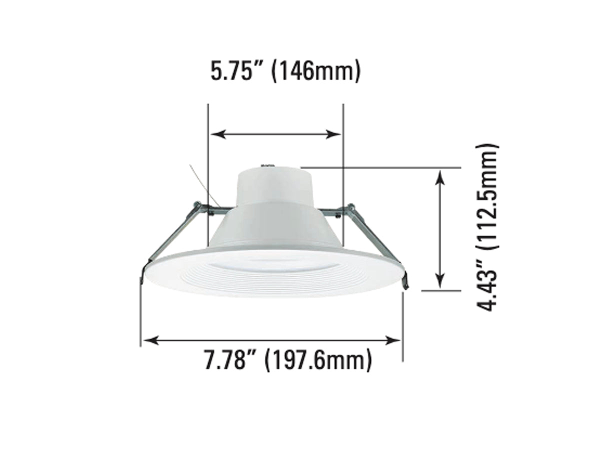 CRL 6" 15SW CCT3 COMMERCIAL RECESSED LIGHT 99466