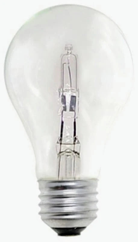 Feit Electric A19 43w Halogen Medium Base  Q43A/CL/2  Clear 12-pack [(6) 2-PACK]