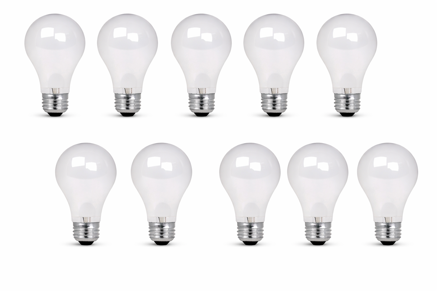 Feit Electric A19 43w Halogen Medium Base Frosted 16-pack