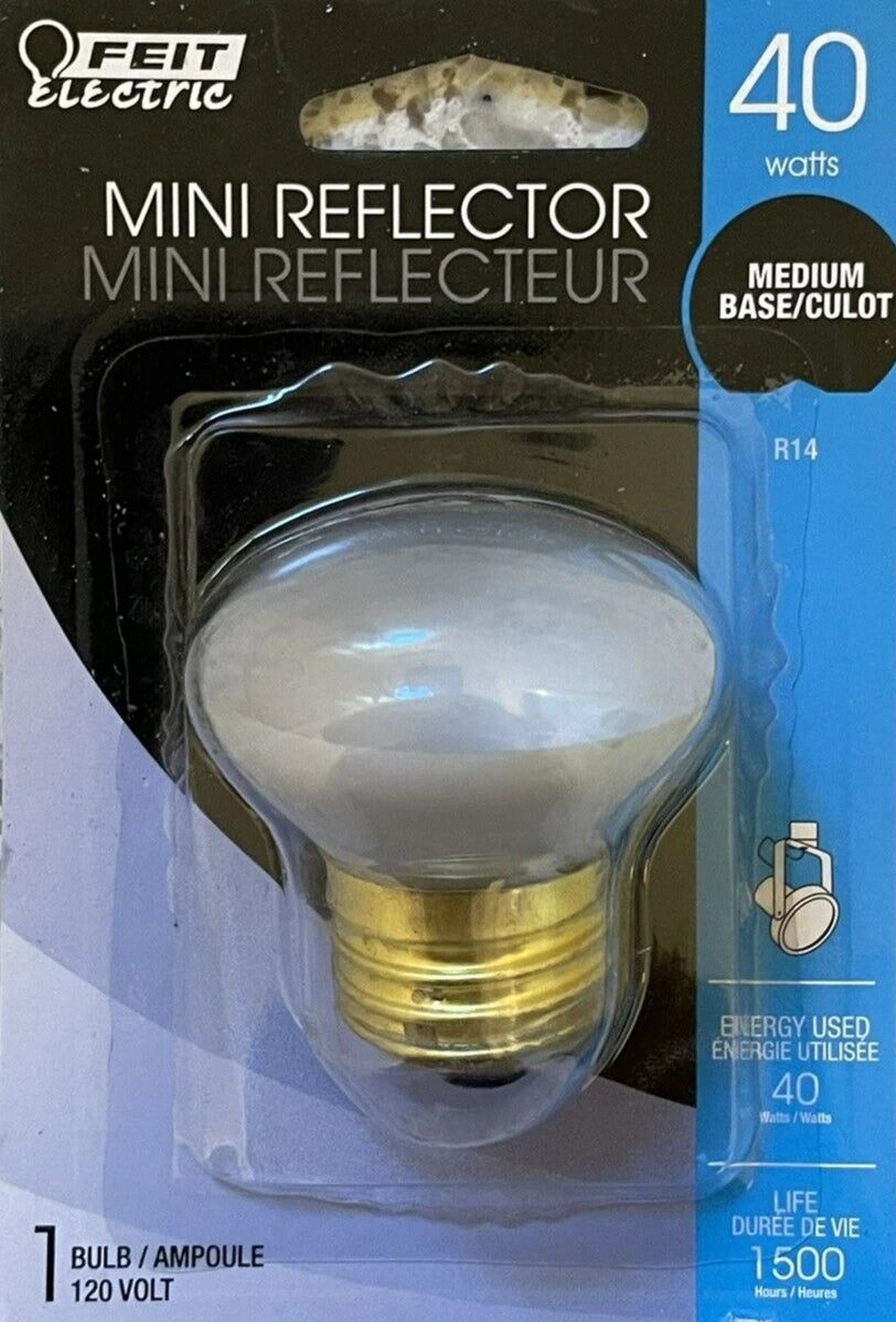 Feit Electric 40-Watt R14 Indoor Old Style Mini Reflector Flood Light - 6-pack