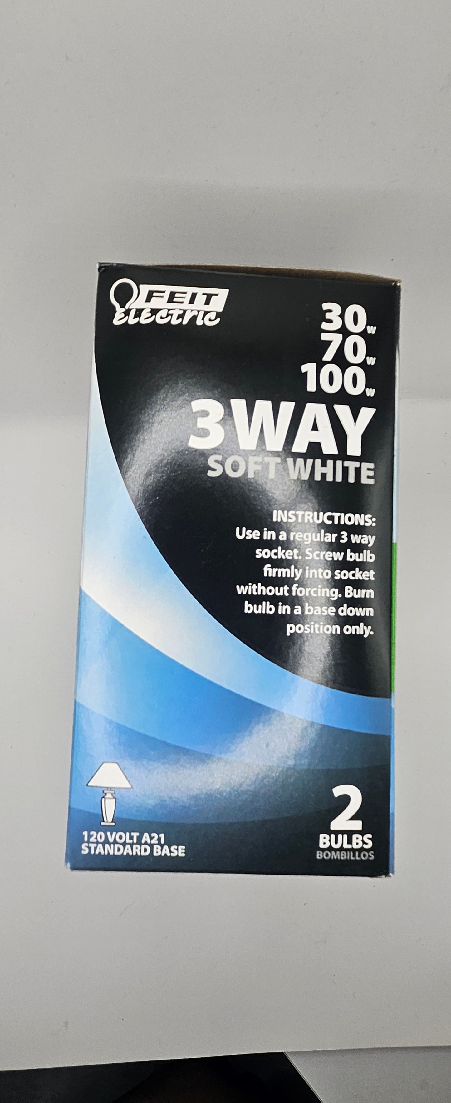 Feit Electric 3-way 30/70/100 Incandescent A21