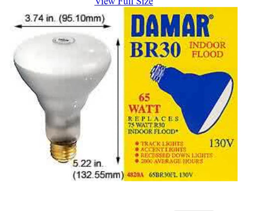 DAMAR BR30 65-WATT 130V - 6-PACK