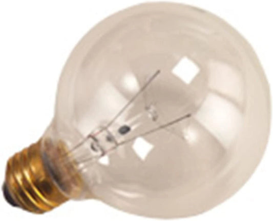 Halco Decorator 3" Globe Light Bulb G25CL40